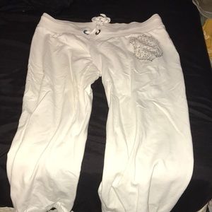Bebe capris white
